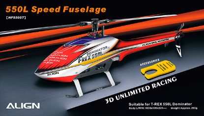 Picture of HF5505 550L Speed Fuselage – Red