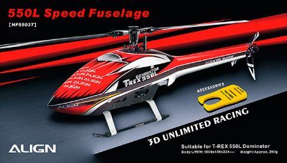 Picture of HF5503 550L Speed Fuselage – Red & White