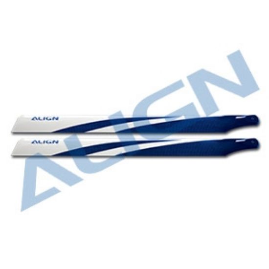 Picture of Align HD420G 425 Carbon Fiber Blades-Blue