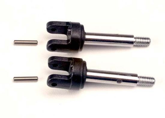 Picture of Traxxas 2753X Stub axles, rear (2)