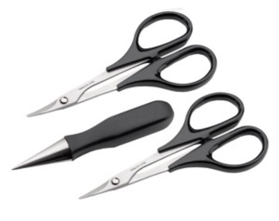 Picture of Du-Bro 2331 Body Reamer, Scissors (Straight) & Scissors (Curved)