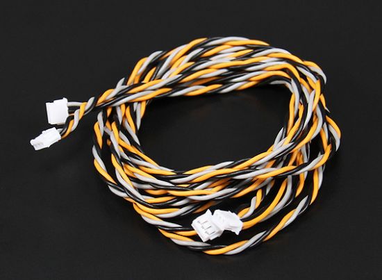 Picture of 10008 JR/Spektrum Satellite Receiver Extension Wire 60/90cm (2pc