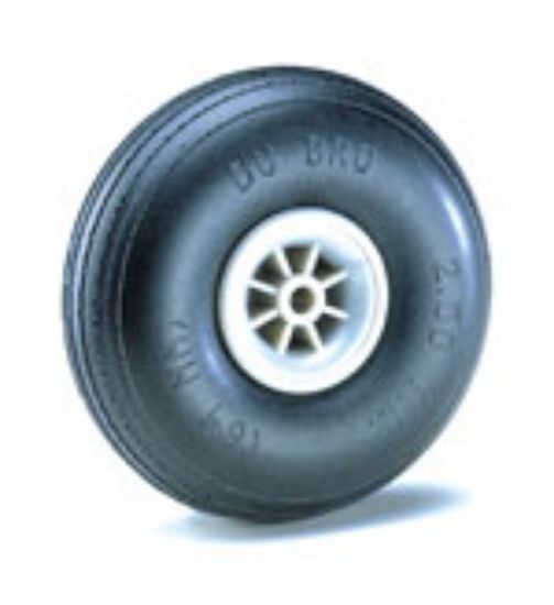 Picture of Du-Bro 325TL 3"-1/4 Dia. Treaded Lightweight Wheel (2)