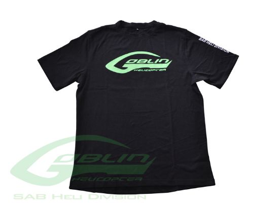 Picture of HM025-XXL SAB HELI DIVISION New Black T-shirt - Size XXL