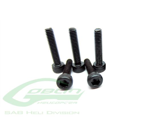 Picture of SAB HC022-S Socket Head Cap M2.5x10 (8pcs) Goblin 500/570