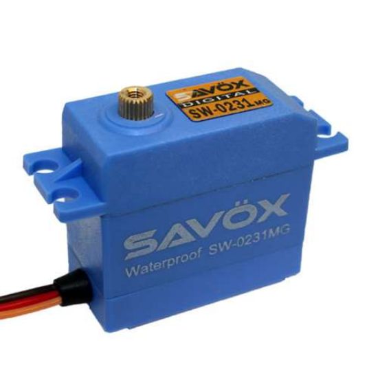 Picture of Savox SW-0231MG Waterproof High Torque STD Metal Gear Digi Servo