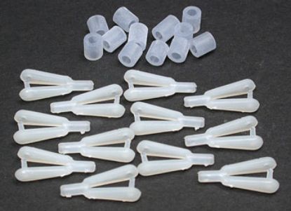 Picture of Du-Bro 602 Nylon Kwik-Link Clevis (Standard Size) 12pk