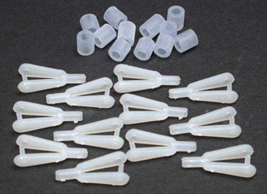 Picture of Du-Bro 602 Nylon Kwik-Link Clevis (Standard Size) 12pk