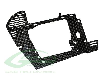 Picture of SAB H0688-S - Carbon Fiber Main Frame - Goblin Black Nitro