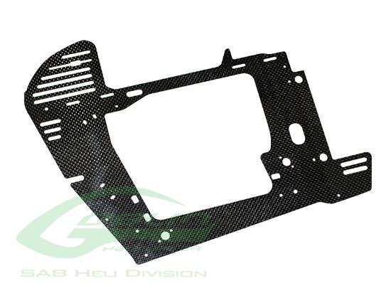 Picture of SAB H0688-S - Carbon Fiber Main Frame - Goblin Black Nitro