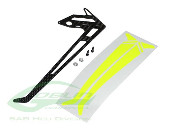 Picture of SAB H0684-S - Carbon Fiber Vertical Fin - Goblin Black Nitro/Thu