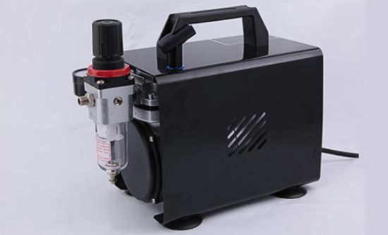 Picture of AC-150 MINI COMPRESSOR W/PRO SUCTION FEED AIRBRUSH