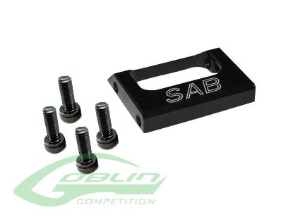 Picture of SAB H0360BM-S Aluminum Tail Case Spacer - Goblin 630/700 Competi