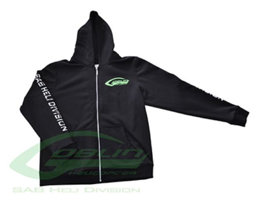 Picture of HM029-S SAB HELI DIVISION Black Hoodies - (Small)