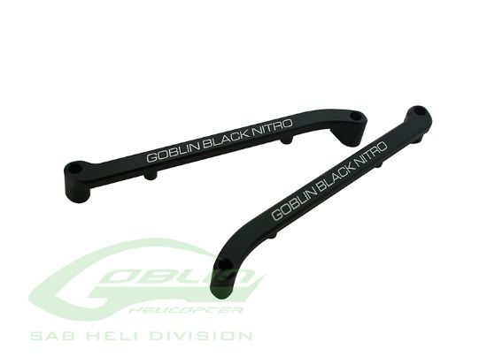 Picture of Sab H0686T-S Aluminum Tank Support - Goblin Black Nitro