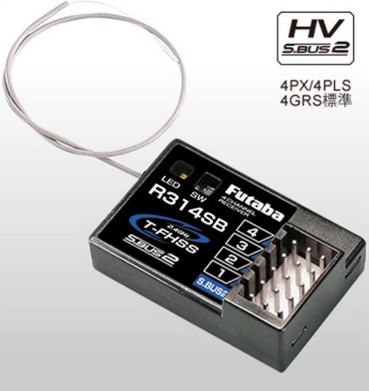 Picture of Futaba R314SB 4 Ch T-FHSS Receiver For 4PLS 4PX 4PXR
