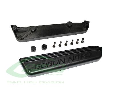Picture of Sab H0686-S Plastic Tank Support - Goblin Black Nitro
