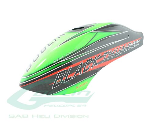 Picture of SAB H0763-S - Canomod Airbrush Canopy Green/Carbon - Black Thund