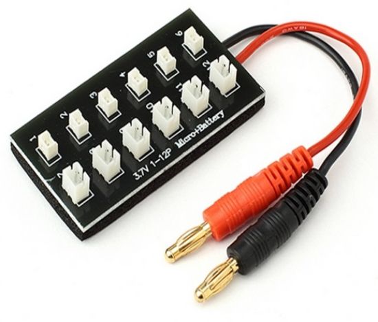 Picture of Fuseboard-12 Parallel Charging Board for Blade mCP X and mCX/mSR/Proto X Lipo