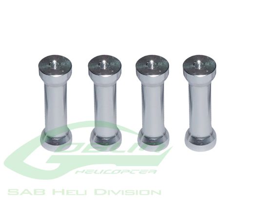Picture of SAB H0263-S - Aluminum Frame Support (4pcs) - Goblin 500/570