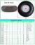Picture of KUZA KAG0143 Nylon PU Wheels 1.5" (2PCS)