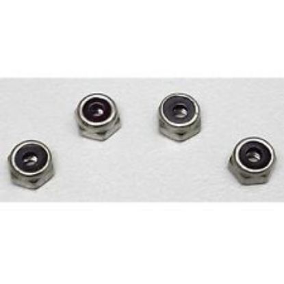 Picture of Du-Bro 170 NYLON INSERT LOCK NUTS 4-40(4)
