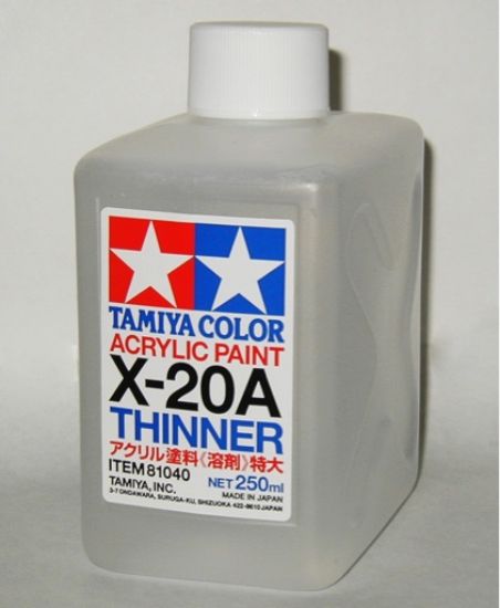 Picture of Tamiya 81040 Acryl/Poly Thinner X-20A 250ml