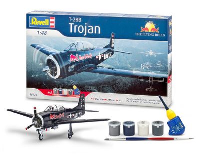 Picture of REVELL RV05726 T-28 Trojan Flying Bulls gift set