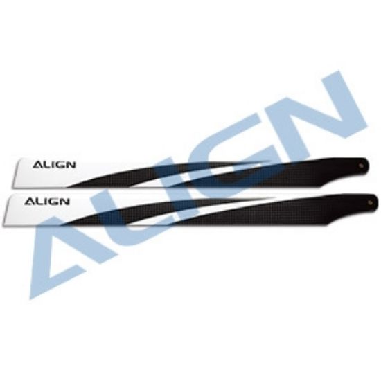 Picture of Align HD380B 380 Carbon Fiber Blades - Blue