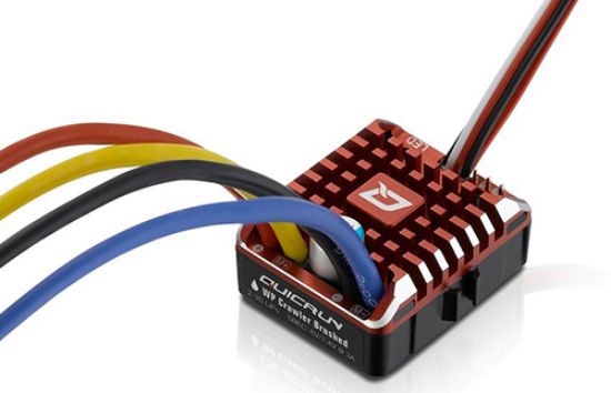 Picture of Hobbywing 30112750 QuicRun 1080 WP Crawler Brushed ESC +Program Card