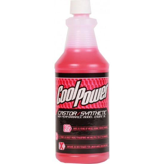 Picture of CoolPower O-CAST/SYN-B High Performance Castor/Synthetic Lube. 1 Quart