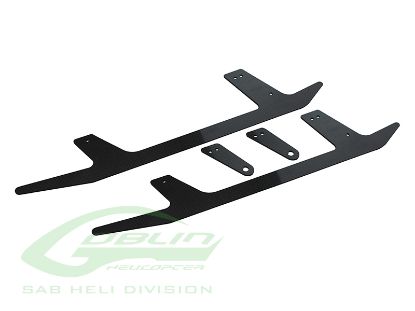 Picture of SAB H0697-S - Carbon Fiber Landing Gear - Goblin Black Thunder