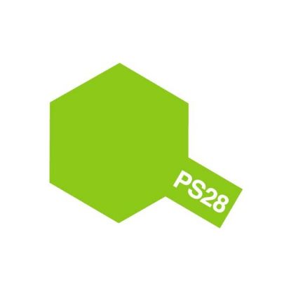 Picture of Tamiya PS-28 Polycarb Spray Paint (Fluorescent Green)