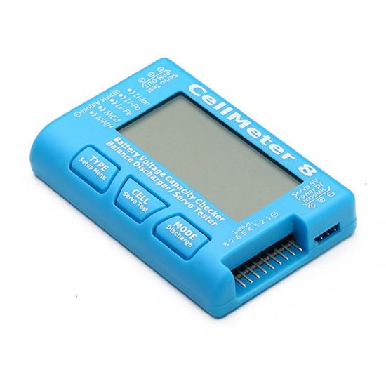 Picture of Cellmeter 8 FUSEBAT-9 Battery Capacity and Servo Tester