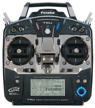Picture of Futaba 10J 10Ch 2.4GHz FHSS Transmitter MODE 1 Plane