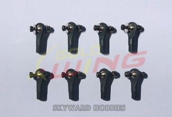 Picture of Kuza KAG00131 (12x) Ball Link Assembly 3mm/4-40 (For 50-170 Class)
