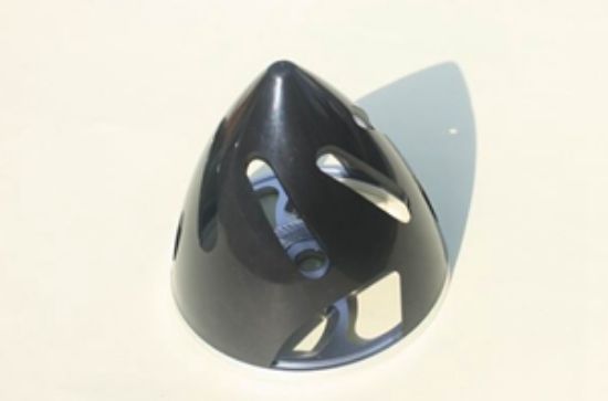 Picture of KUZA KAG0203B CNC Aluminium Spinner (63mm) Black