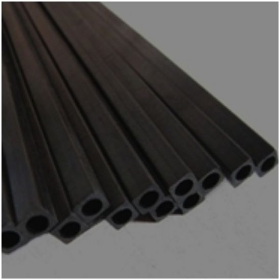 Picture of Carbon Fiber Square Tube HHSQ10x8.5D 10x10x8.5D x1000mm