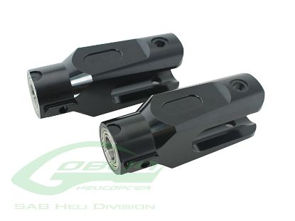 Picture of SAB H0182BL-S - Aluminum Main Blade Grip Black Edition (New) 700