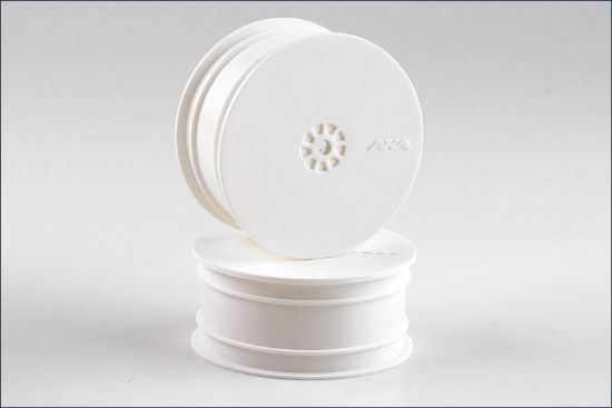 Picture of AKA 23301W 1:10 HEXLITE 4WD FRONT WHEEL WHITE (KYOSHO)