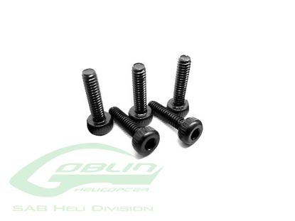 Picture of SAB HC008-S - DIN 12.9 Socket Head Cap M2x8 (8pcs)