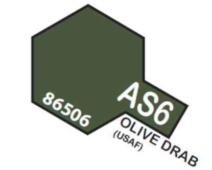 Picture of Tamiya AS-6 Olive Drab (USAAF) - 100ml Spray Can