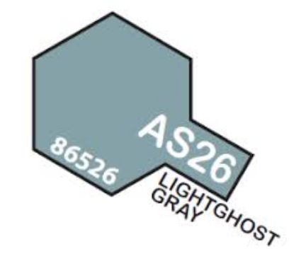 Picture of Tamiya AS-26 Light Ghost Gray - 100ml Spray Can