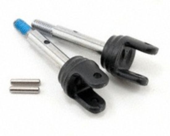 Picture of Traxxas 6853X - Stub axles, rear, heavy duty