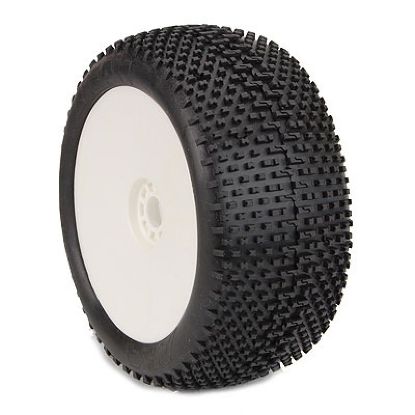 Picture of AKA 14111VRW 1:8 Truggy Evo I-Beam Super Soft Pre-Mount White