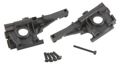 Picture of Traxxas 7030X Bulkhead, front (left & right halves)/ 3x10MM BCS 