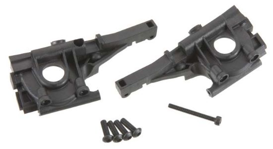 Picture of Traxxas 7030X Bulkhead, front (left & right halves)/ 3x10MM BCS 