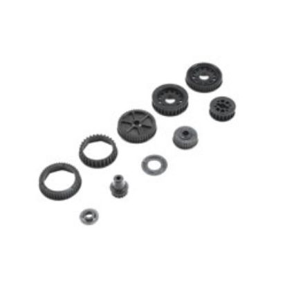 Picture of LOSI TLR232046 Drive & Differential Pulley Set: 22-4/2.0