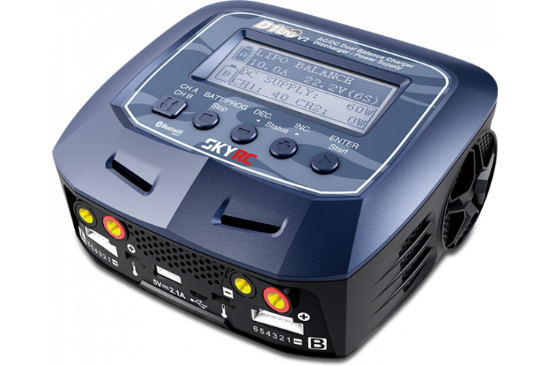 Picture of SKYRC SK-100131 D100 V2 AC/DC Dual Balance Charger / Discharger