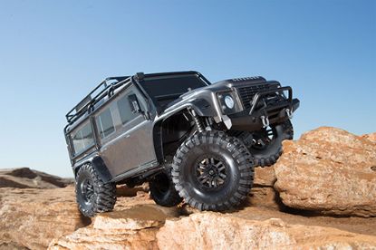 Picture of Traxxas 82056-4 - TRX-4 Scale & Trail Defender Crawler RTR Gunmetal
